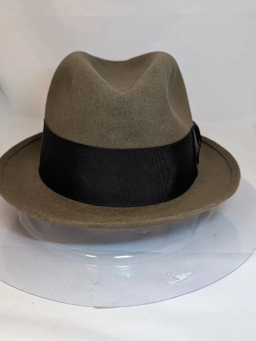 Vintage Wormser Regency Series Light Brown Fedora 7 1/4